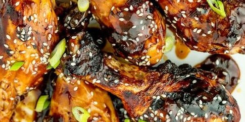 Sticky Grilled Chicken - Barbecue Recipes